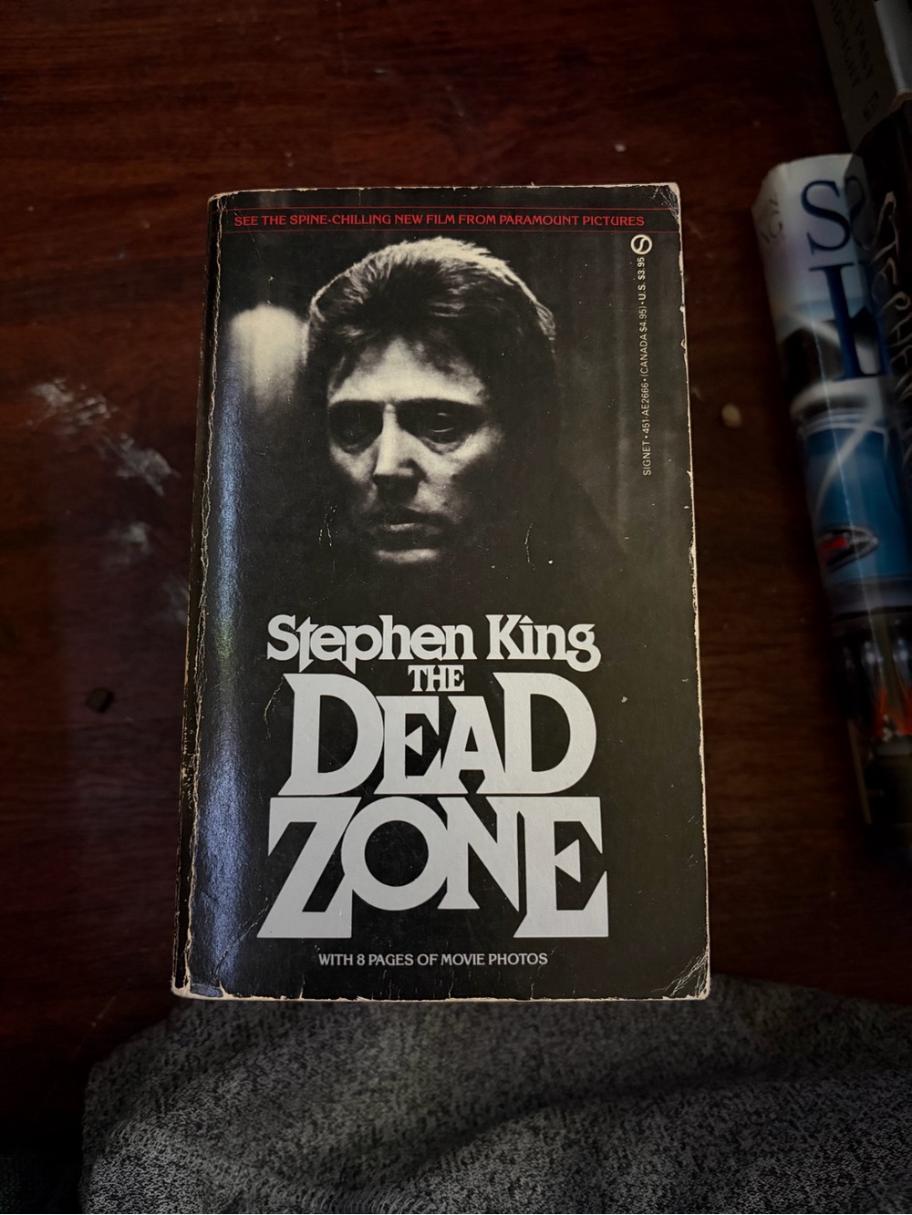 Stephen King: The Dead Zone Paperback Coffee Table Book - Black